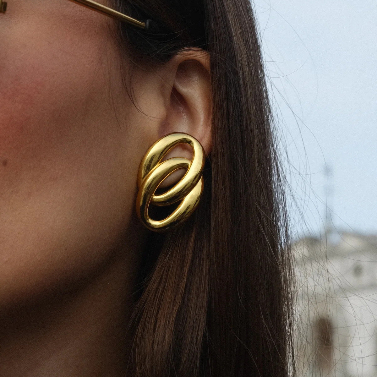 Waterproof earrings