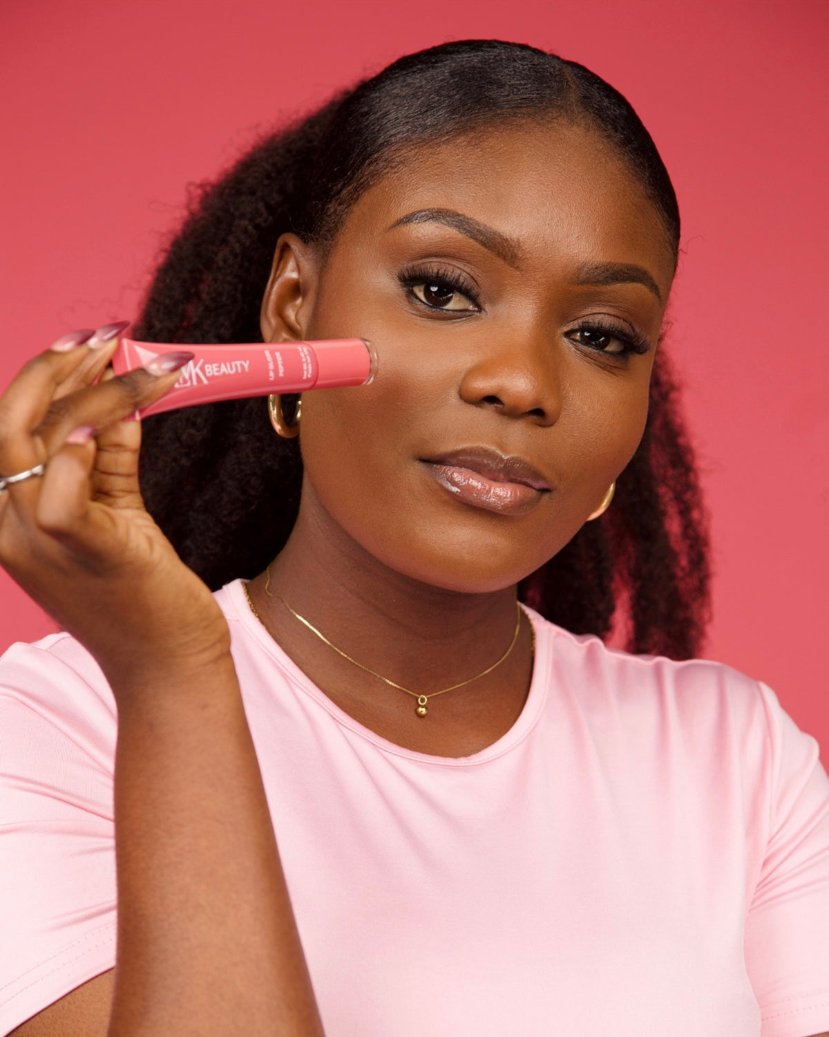 LMK Lip Gloss Treatment - Juicy Peach