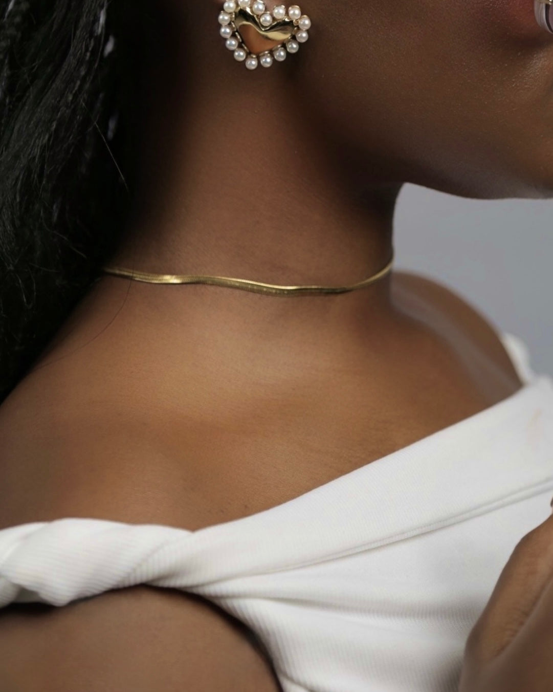 Classic Golden Necklace- PREMIUM