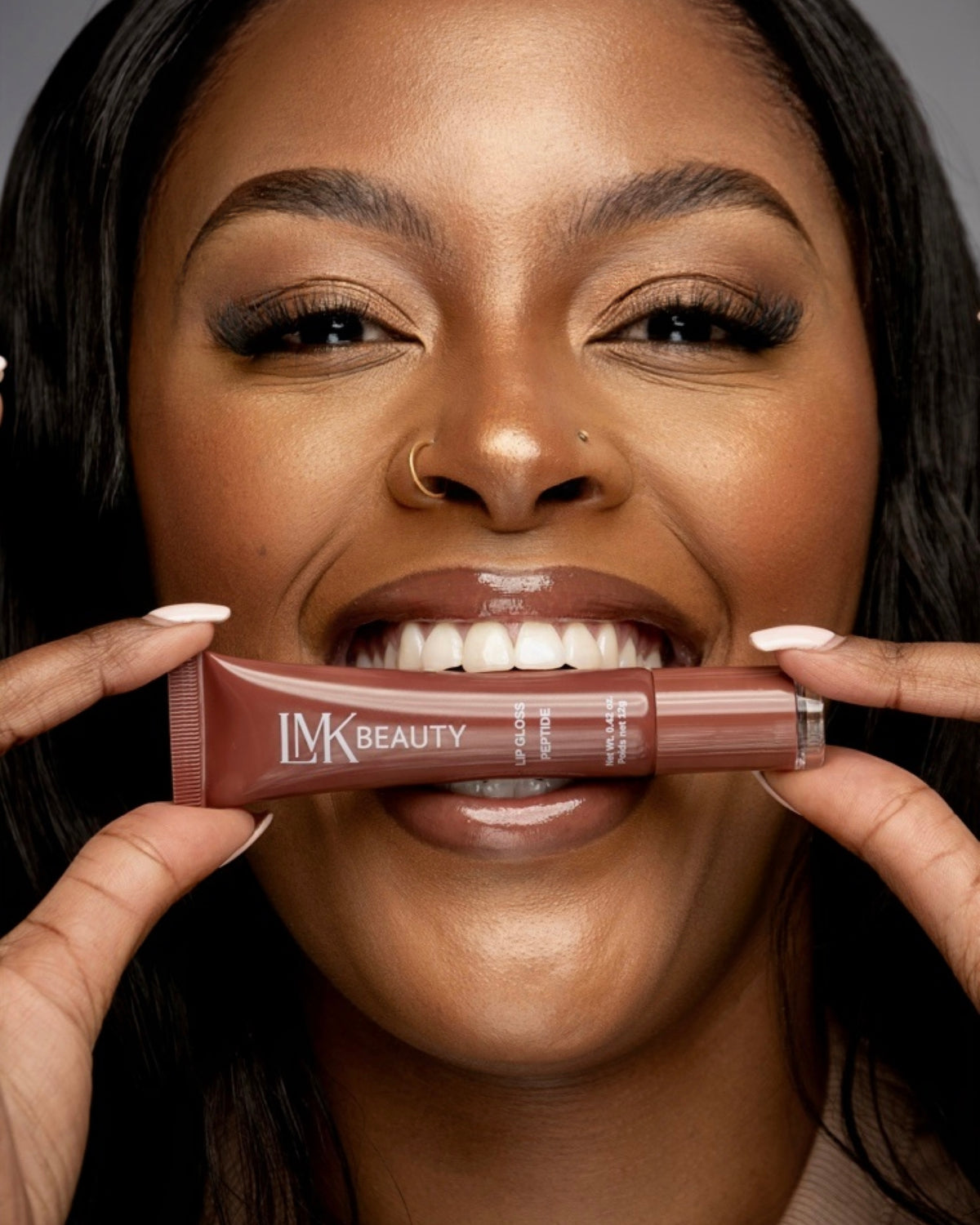 LMK Lip Gloss Treatment - Chocolate Mocha
