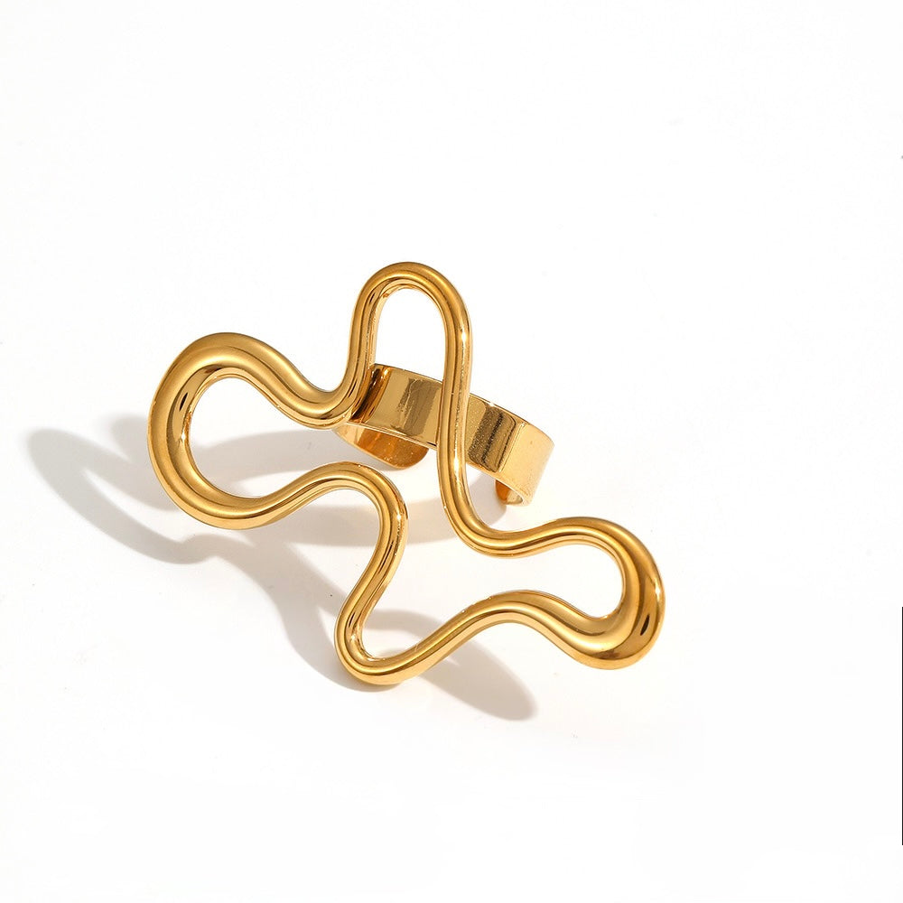 Flow Abstract Ring