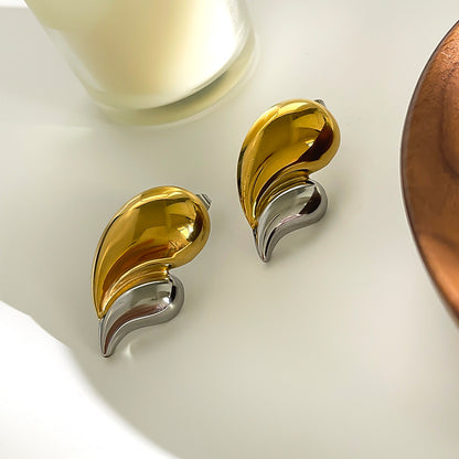 Gold and Silver Earrings - PREMIUM