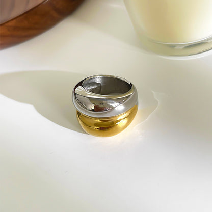 Gold and Silver Ring- PREMIUM